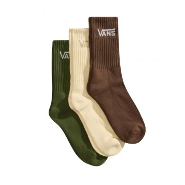 VANS CLASSIC CREW SOCKS 3-PACK GREEN BALSAM