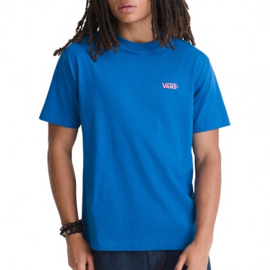 VANS NEW LEFT CHEST TEE CLASSIC BLUE