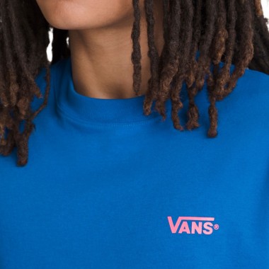 VANS NEW LEFT CHEST TEE CLASSIC BLUE