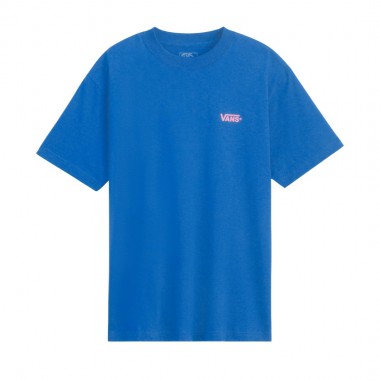 VANS NEW LEFT CHEST TEE CLASSIC BLUE