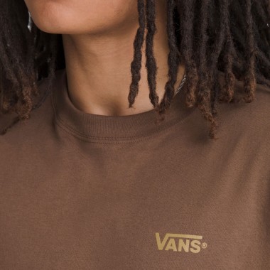 VANS NEW LEFT CHEST TEE VINTAGE COCOA