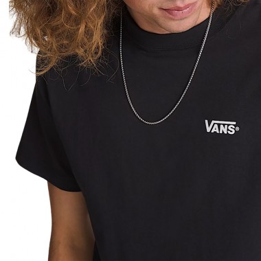 VANS NEW LEFT CHEST TEE BLACK/WHITE