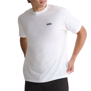 VANS NEW LEFT CHEST TEE WHITE/BLACK