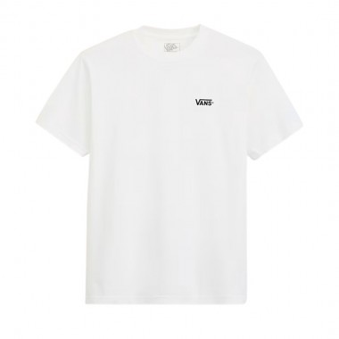 VANS NEW LEFT CHEST TEE WHITE/BLACK