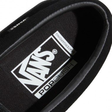 VANS SKATE LOAFER SUEDE SHOES BLACK/BLACK