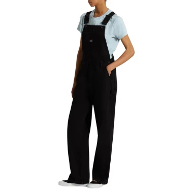 VANS CHORE W DENIM OVERALL BLACK RINSE