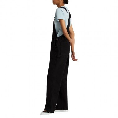 VANS CHORE W DENIM OVERALL BLACK RINSE