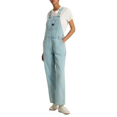 VANS CHORE W DENIM OVERALL LIGHT STONEWASH