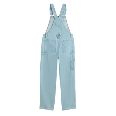 VANS CHORE W DENIM OVERALL LIGHT STONEWASH