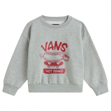 VANS HOT DAWG K CREWNECK CEMENT HEATHER
