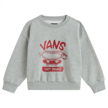 VANS HOT DAWG K CREWNECK CEMENT HEATHER