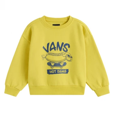 VANS HOT DAWG K CREWNECK DUSTY GOLD