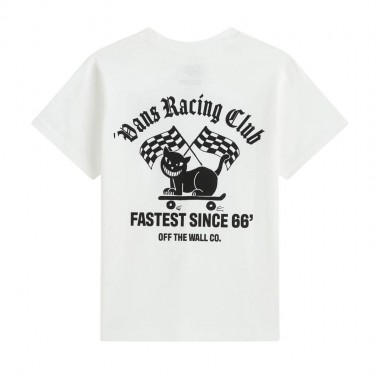 VANS CAT CLUB K TEE WHITE