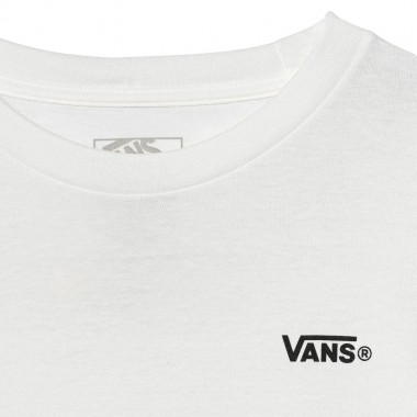 VANS LEFT CHEST K TEE WHITE