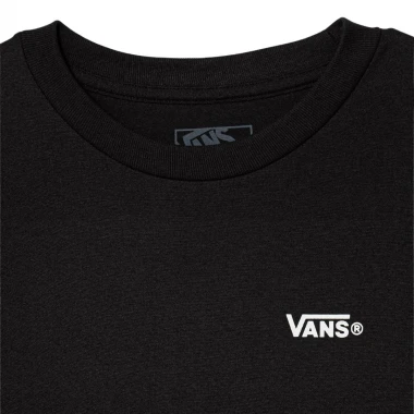 VANS LEFT CHEST K TEE BLACK