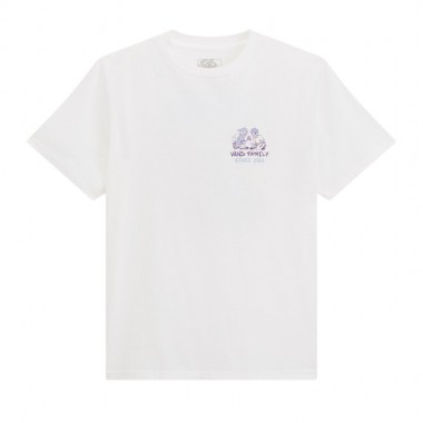 VANS CHECKER BROS K TEE WHITE