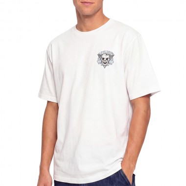 VANS BLAZE HEAD TEE WHITE