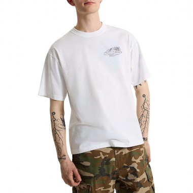 VANS DIRT TRIP TEE WHITE