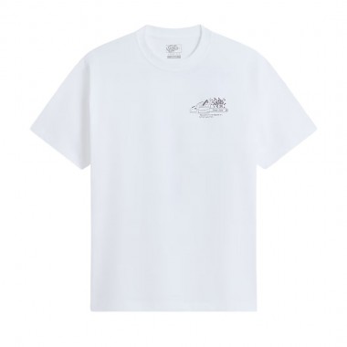 VANS DIRT TRIP TEE WHITE