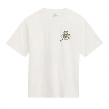 VANS TRASHY TEE MARSHMALLOW