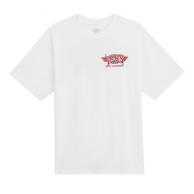 VANS FADED GLORY TEE WHITE