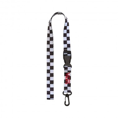 VANS VANS LANYARD BLACK/WHITE