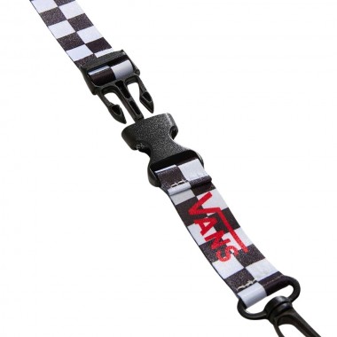 VANS VANS LANYARD BLACK/WHITE