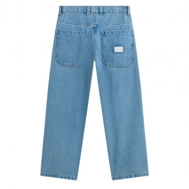VANS DRILL CHORE BAGGY CARPENTER PANTS LIGHT STONEWASH