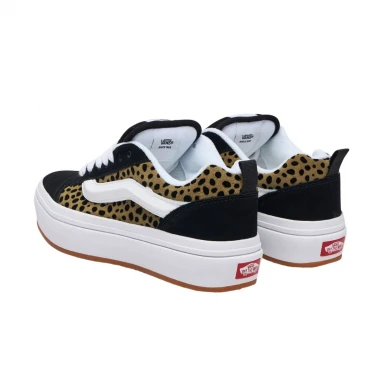 VANS KNU SKOOL W PLATFORM SHOES OLIVE BROWN/BLACK