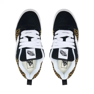 VANS KNU SKOOL W PLATFORM SHOES OLIVE BROWN/BLACK