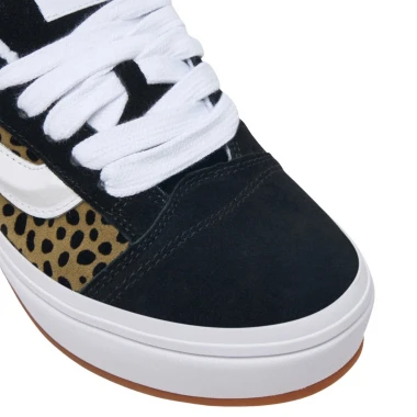 VANS KNU SKOOL W PLATFORM SHOES OLIVE BROWN/BLACK