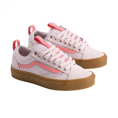 VANS SKATE OLD SKOOL 36 + K SHOES PALE PETAL PINK