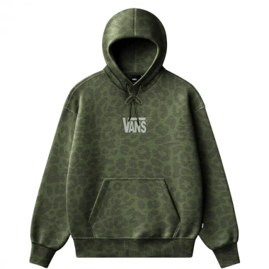 VANS TONAL PRINT HOODIE GREEN BALSAM