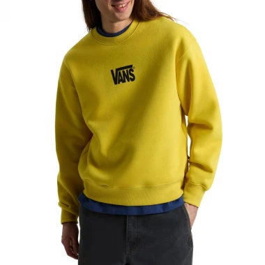 VANS STRETCH LOGO CREWNECK DUSTY GOLD