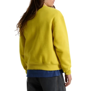 VANS STRETCH LOGO CREWNECK DUSTY GOLD