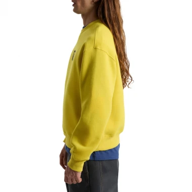 VANS STRETCH LOGO CREWNECK DUSTY GOLD