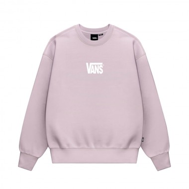 VANS STRETCH LOGO CREWNECK PALE PETAL