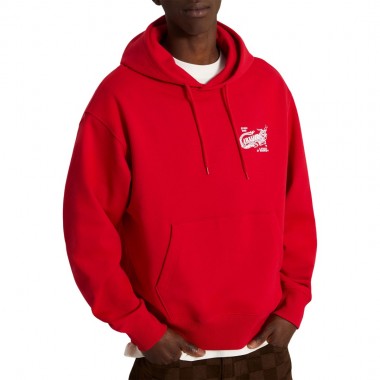 VANS CABALLERO HOODIE RACING RED