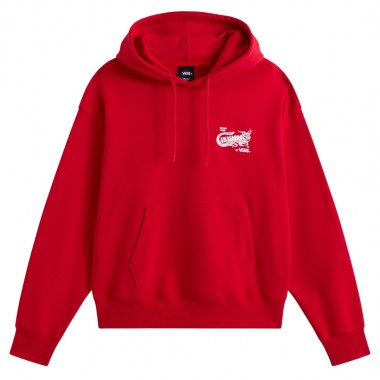 VANS CABALLERO HOODIE RACING RED
