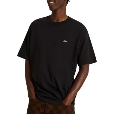 VANS LEFT CHEST II LOOSE TEE BLACK