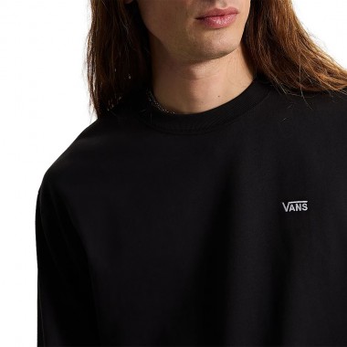 VANS LEFT CHEST II LOOSE LS TEE BLACK