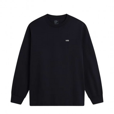 VANS LEFT CHEST II LOOSE LS TEE BLACK