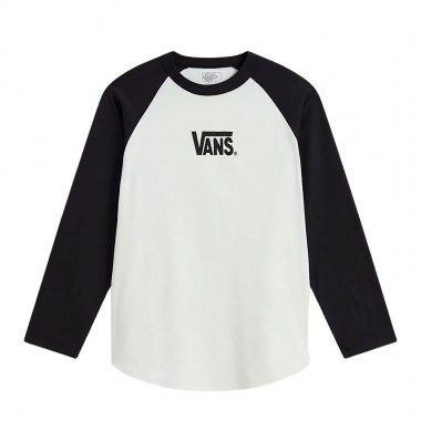 VANS CORE RAGLAN LS TEE BLACK