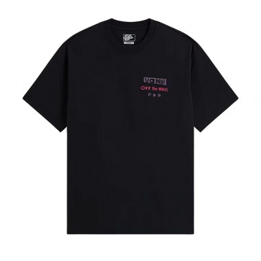 VANS DISTORTED REALITY TEE BLACK