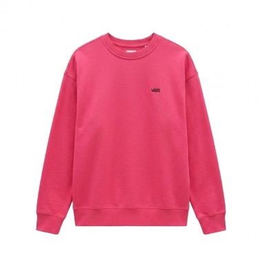 VANS LEFT CHEST II CREWNECK PINK VELVET