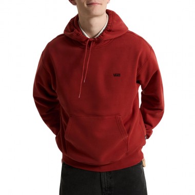 VANS LEFT CHEST II HOODIE POPPY EMBER