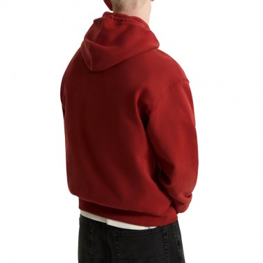 VANS LEFT CHEST II HOODIE POPPY EMBER