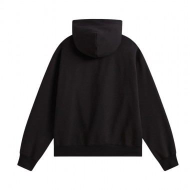 VANS LEFT CHEST ZIP HOODIE BLACK