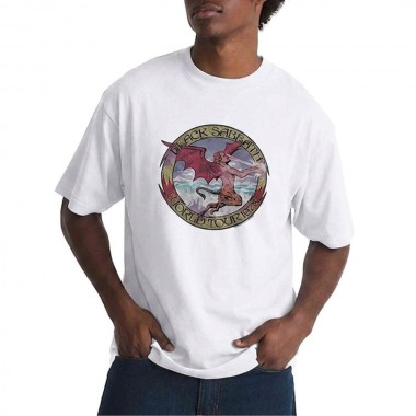 VANS BLACK SABBATH OBI TEE WHITE