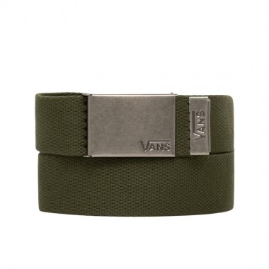 VANS DEPPSTER II WEB BELT GREEN BALSAM